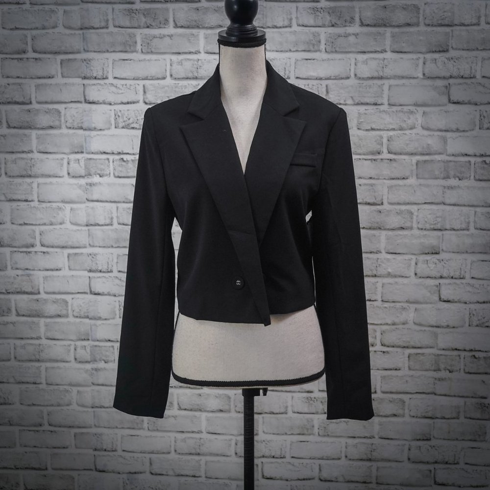 Danielle Bernstein Cropped Blazer, Small